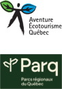 Association des parcs régionaux du Québec et Aventure Écotourisme Québec logo